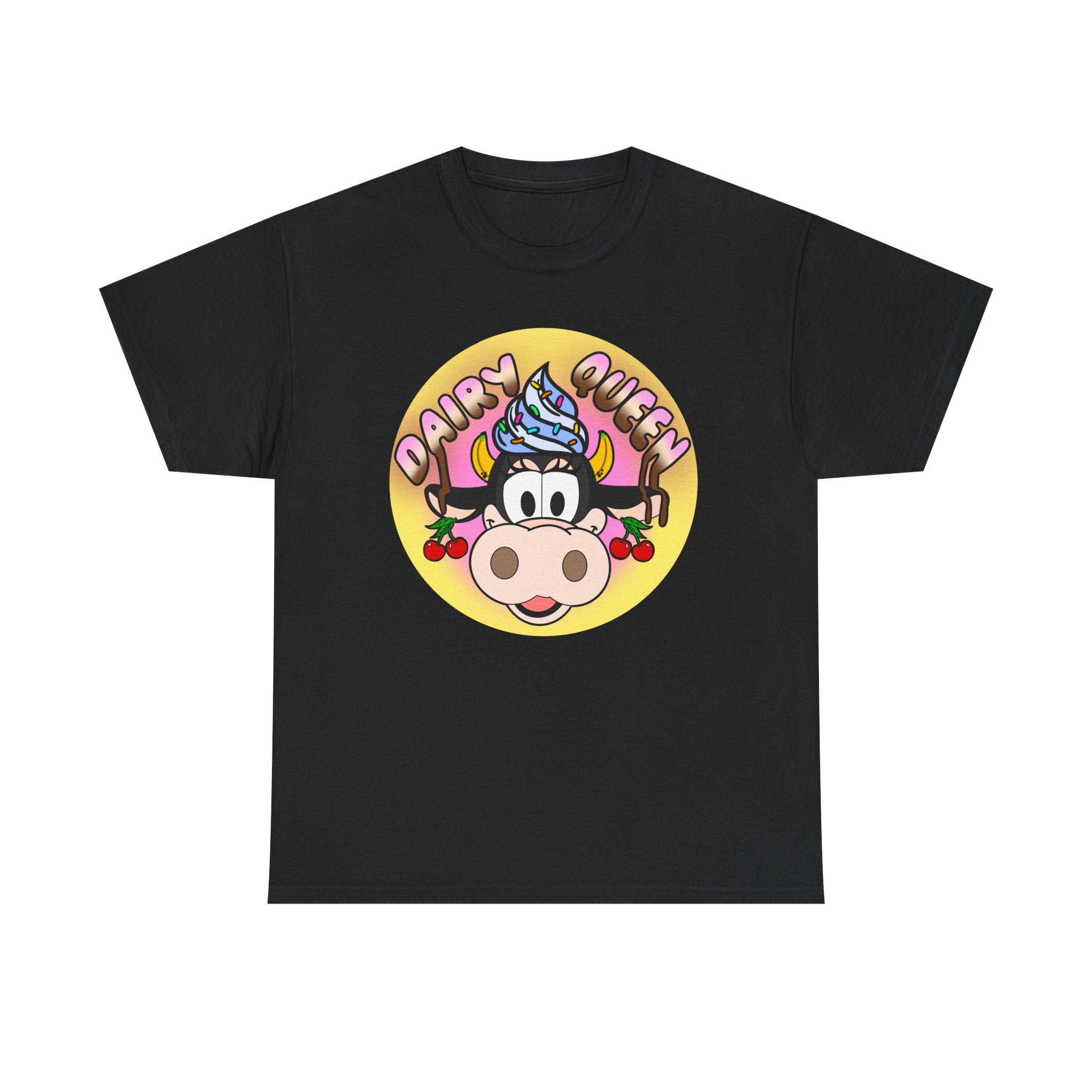 Dairy Queen Cow Graphic Tee — Cute Ice Cream Cow Shirt