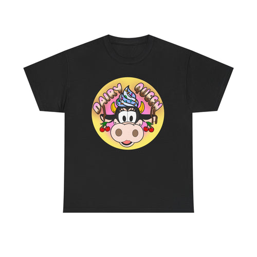Dairy Queen Cow Graphic Tee — Cute Ice Cream Cow Shirt