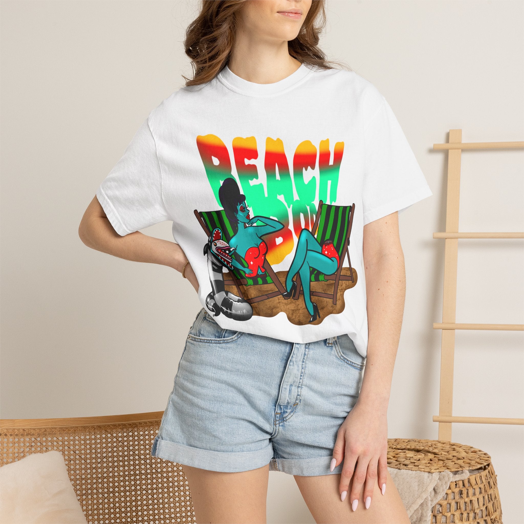 Beach Bod— Retro Sunset Lounge Design