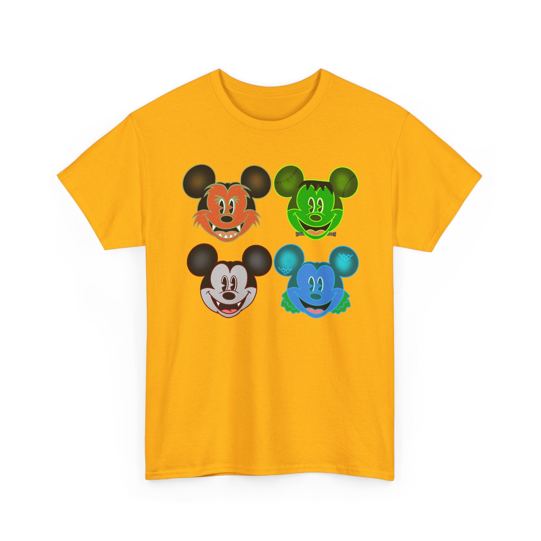 Pop Art Character Faces T-Shirt