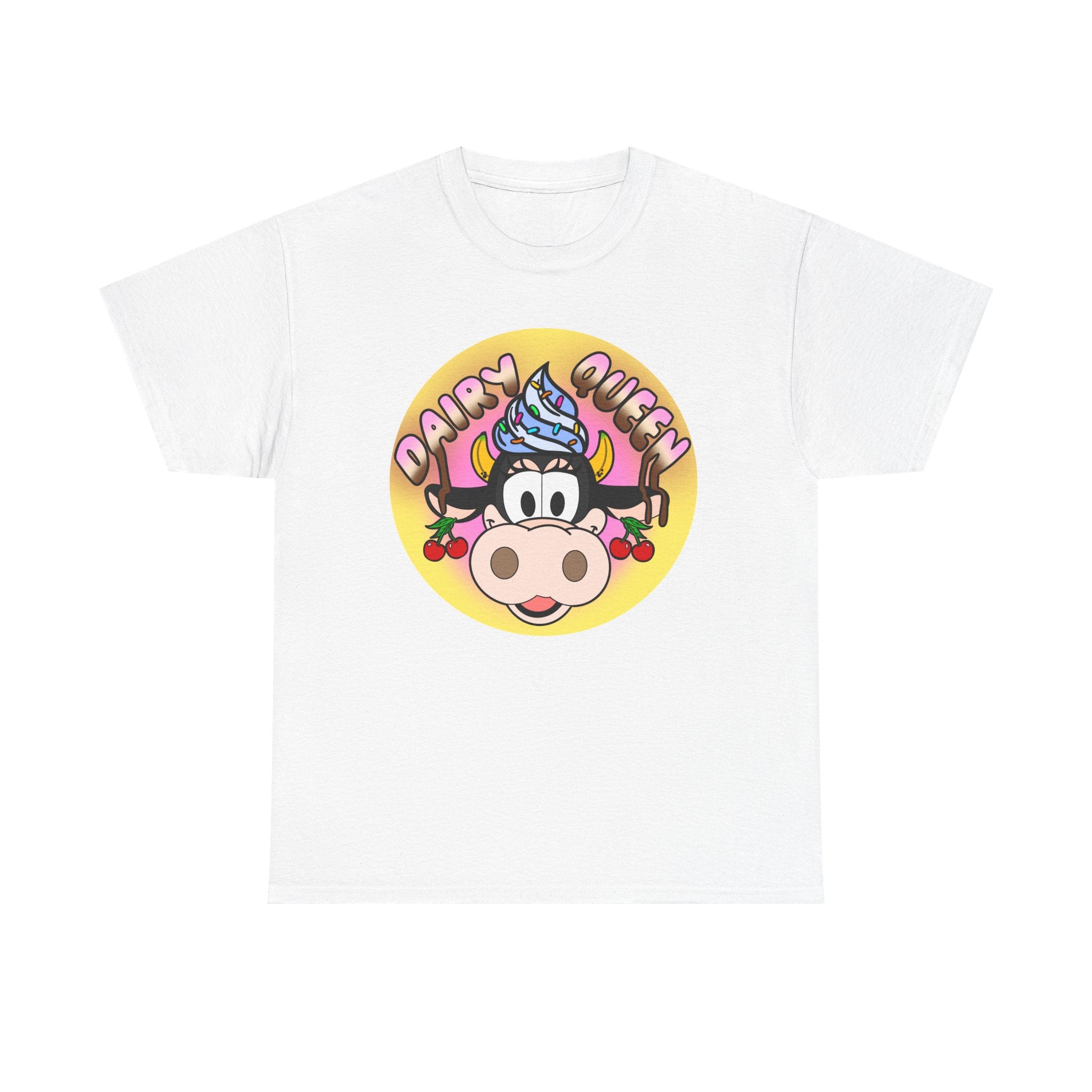 Dairy Queen Cow Graphic Tee — Cute Ice Cream Cow Shirt