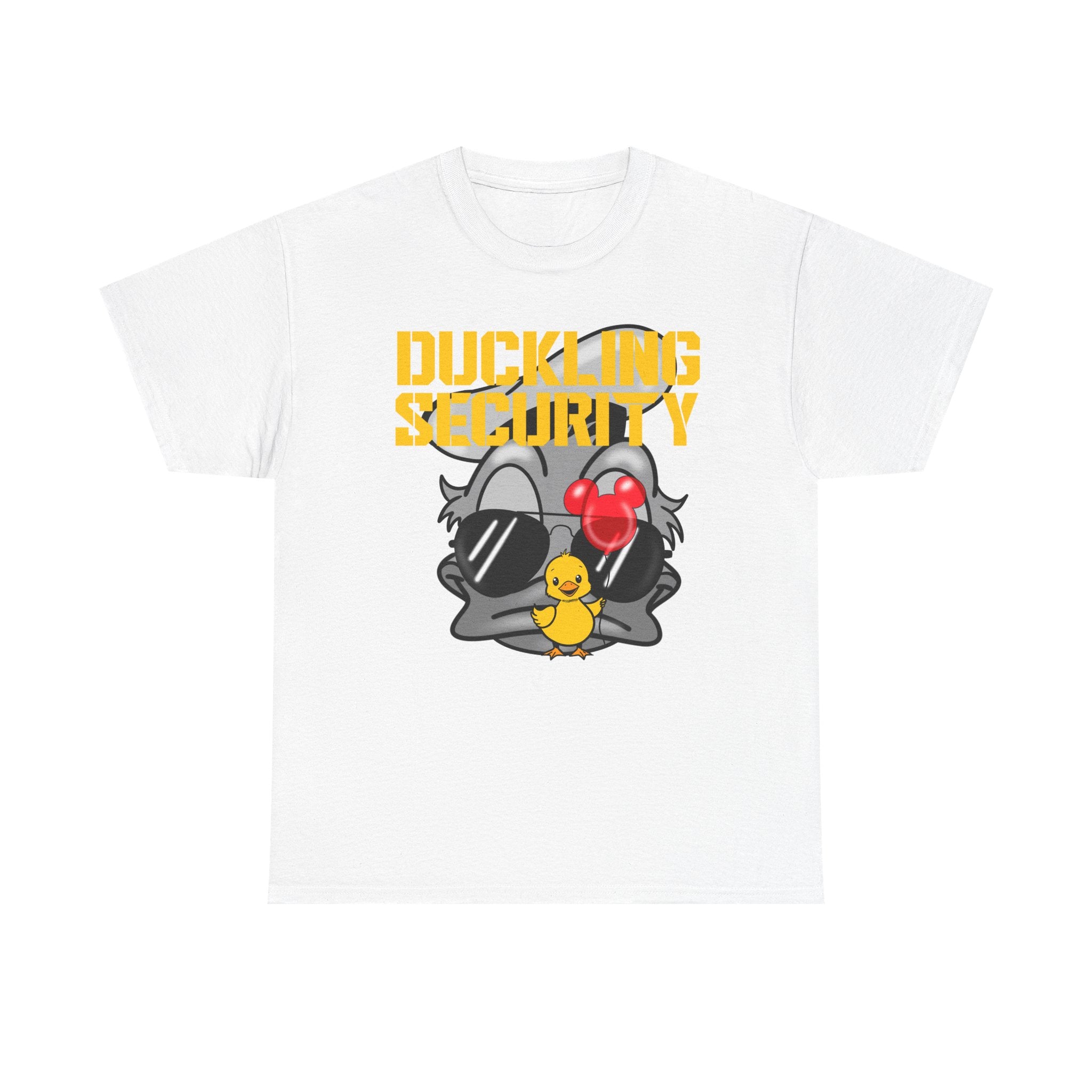 Duckling Security T-Shirt — Cute Guard Duck Graphic Tee