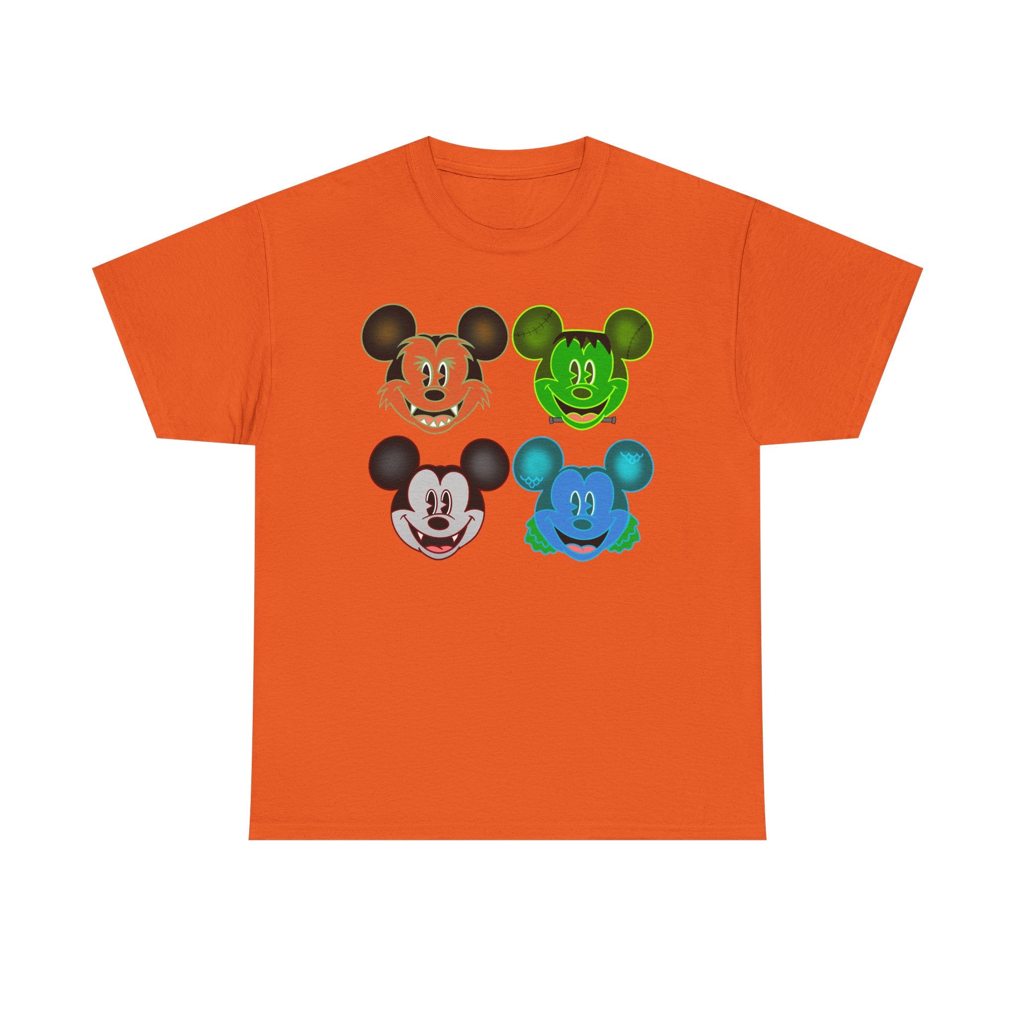 Pop Art Character Faces T-Shirt
