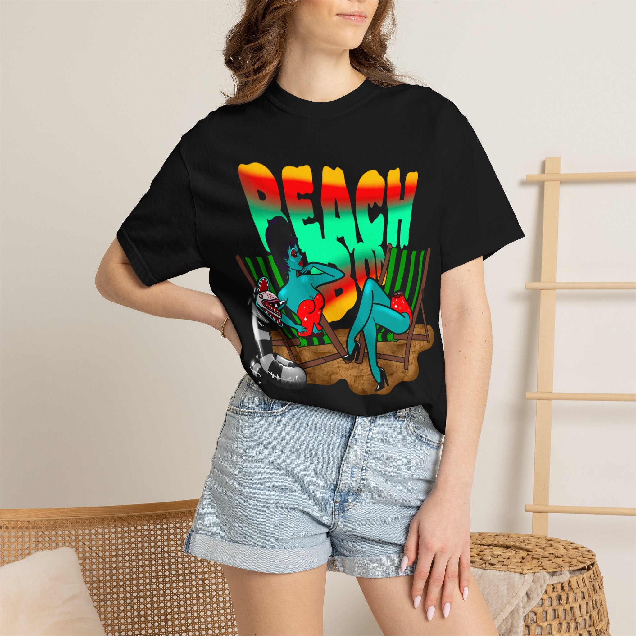 Beach Bod— Retro Sunset Lounge Design