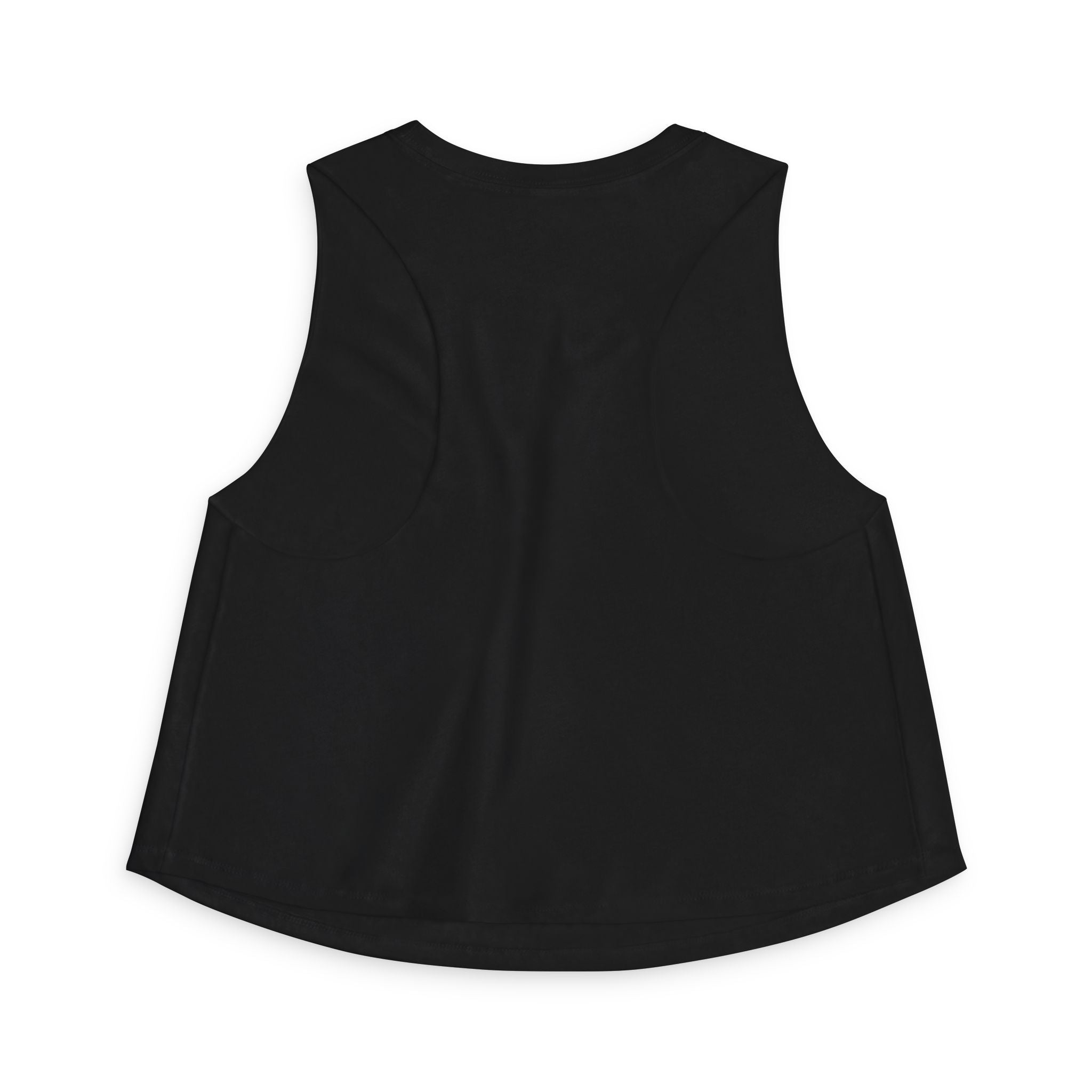 Women's Crop Top — "Don't Be a Drag, Just Be a Queen" Graphic Tank