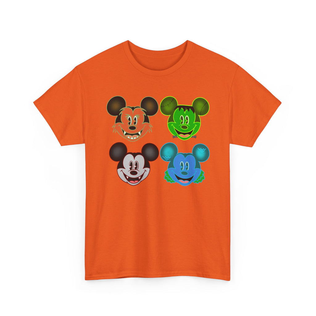 Pop Art Character Faces T-Shirt