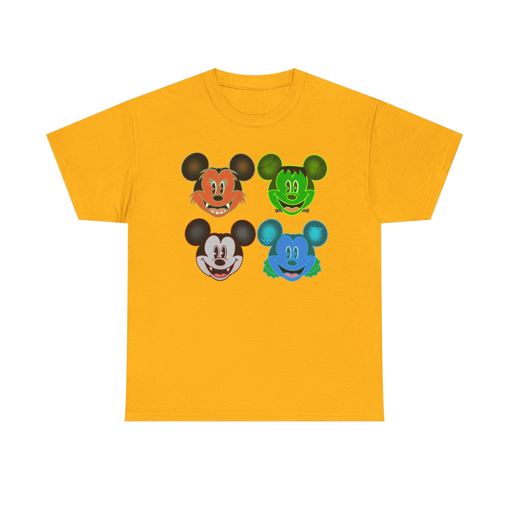Pop Art Character Faces T-Shirt
