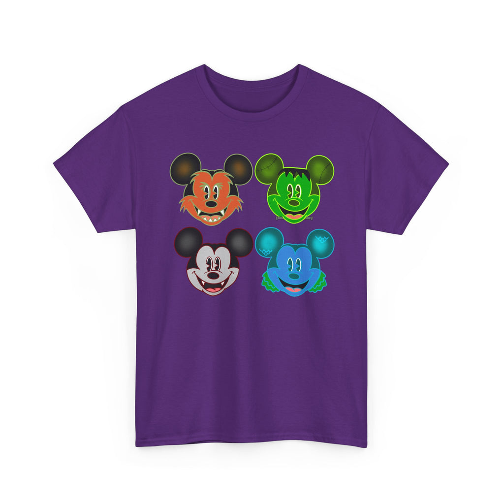 Pop Art Character Faces T-Shirt