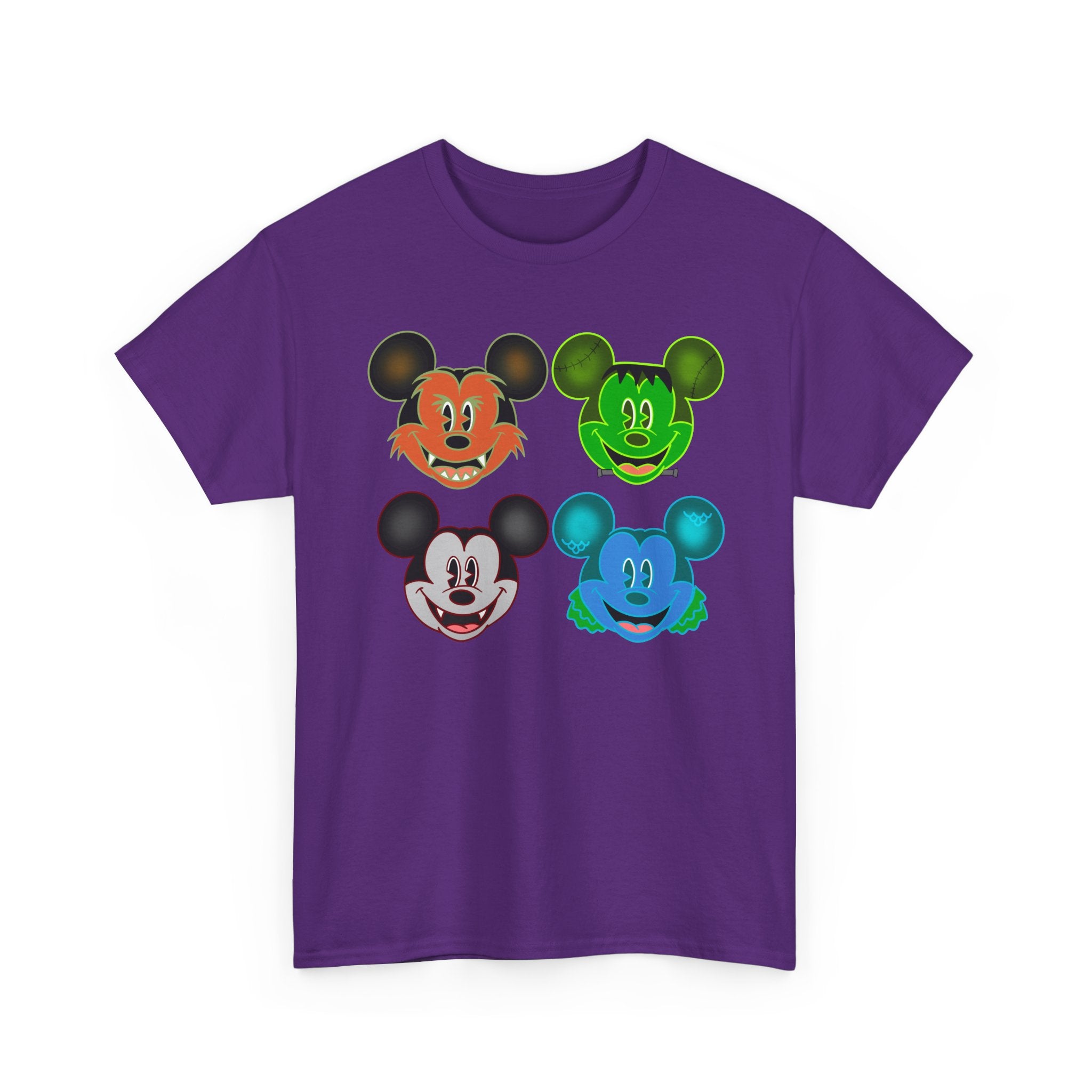 Pop Art Character Faces T-Shirt