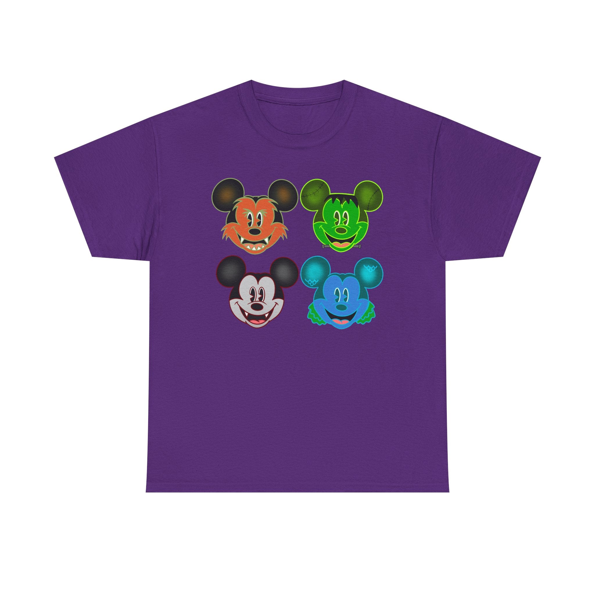 Pop Art Character Faces T-Shirt