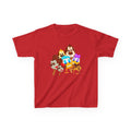 Kids Popsicle Pals Characters Tee — Cute Cartoon Popsicle Squad Kids T‑Shirt