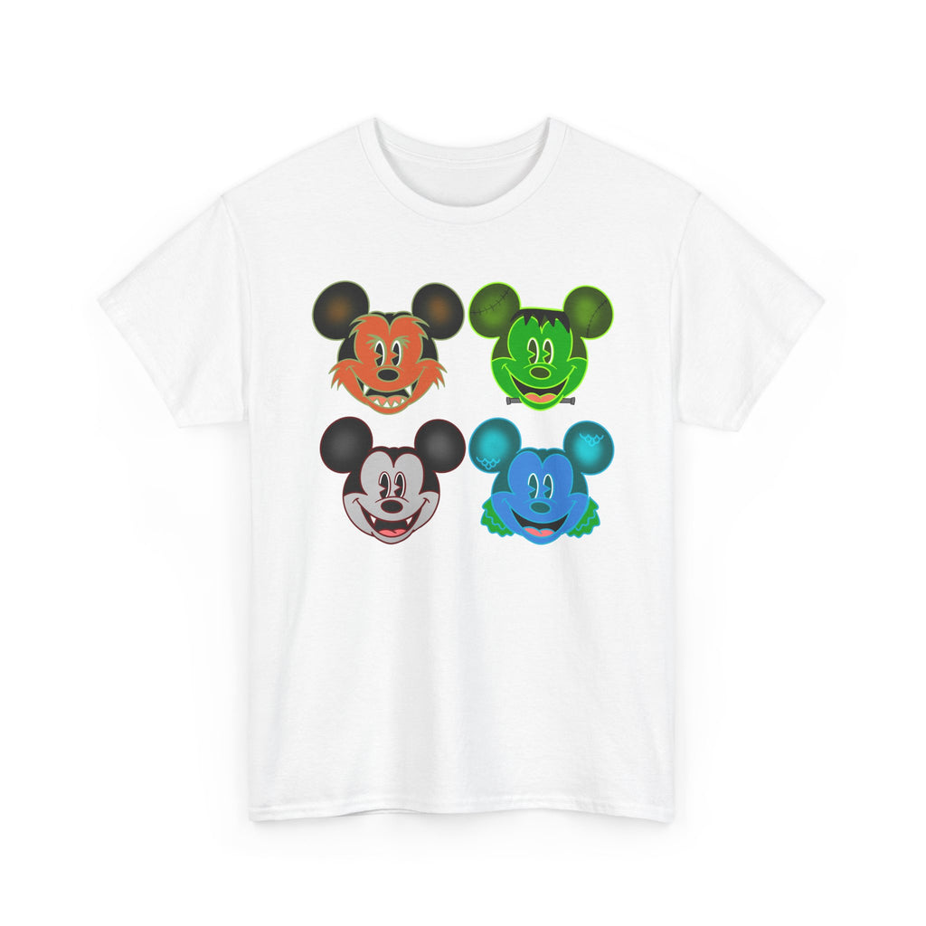 Pop Art Character Faces T-Shirt