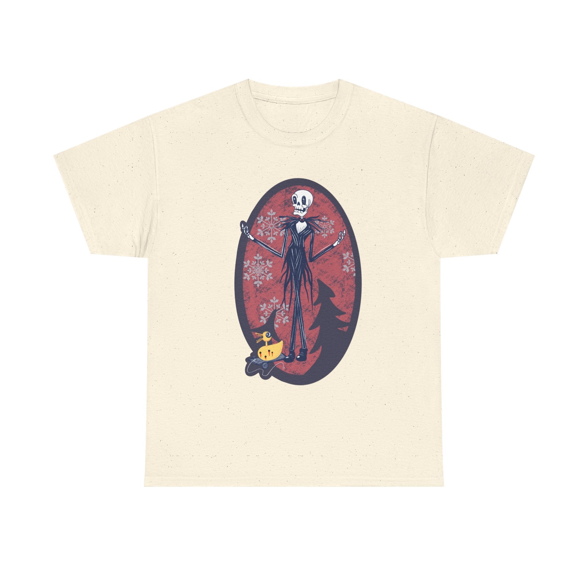 Skellington Halloween T‑Shirt — Gothic Pumpkin Night Tee