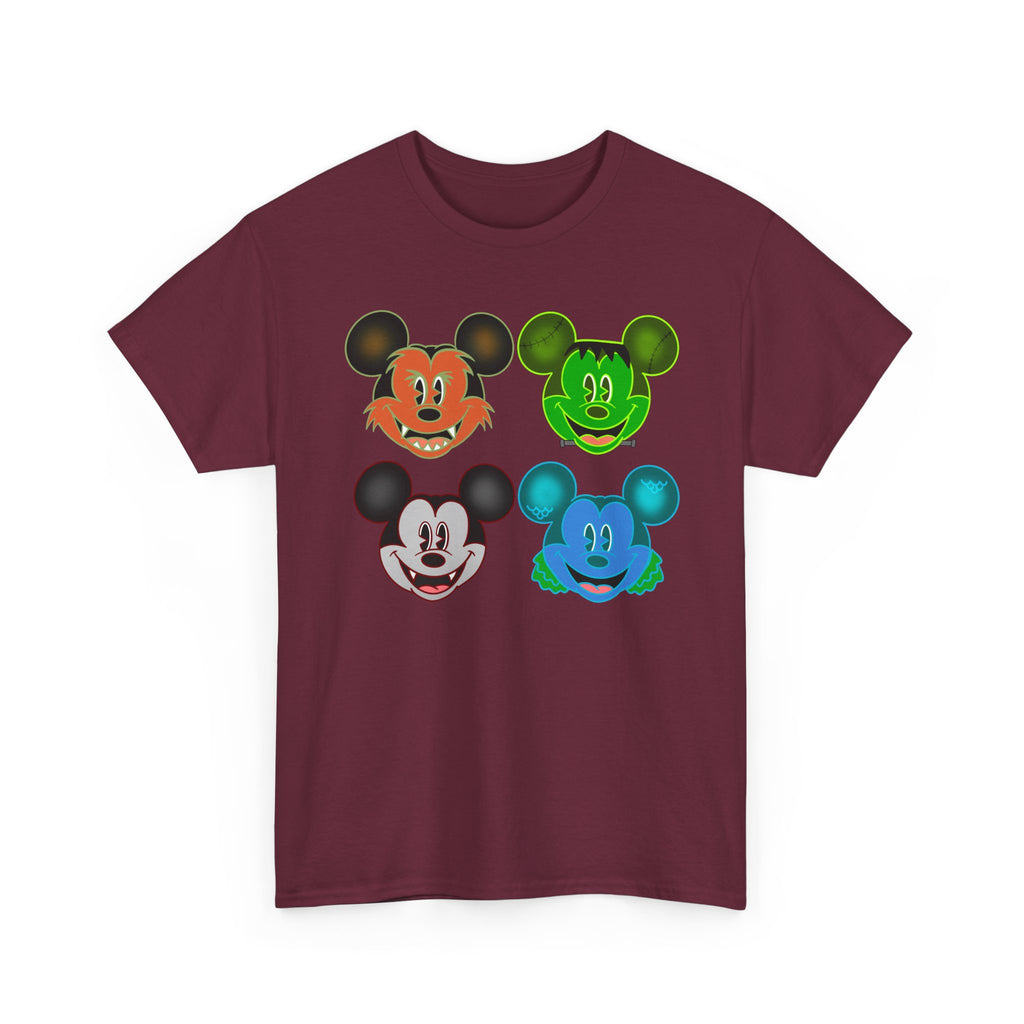 Pop Art Character Faces T-Shirt